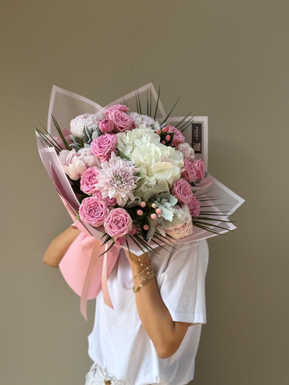 White Pink Bouquet